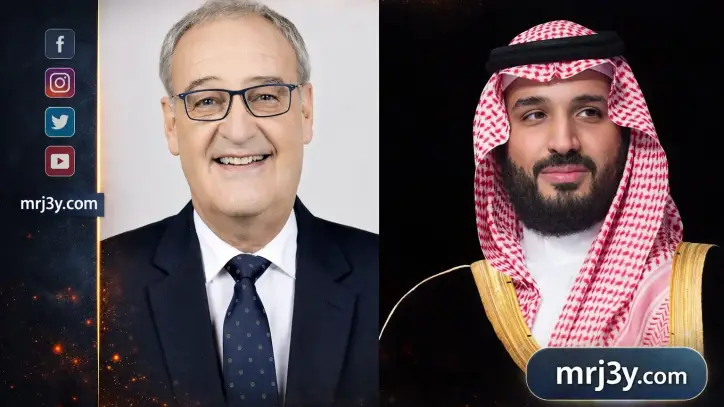 اتصال هاتفي بين ولي العهد والرئيس السويسري يبحث تطورات التصعيد في المنطقة