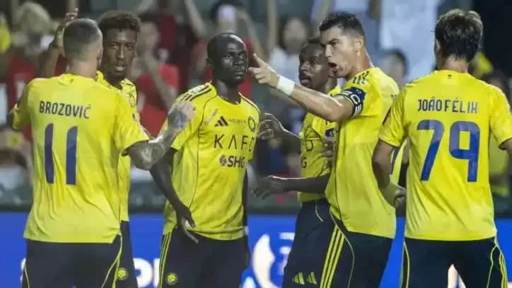 النصر يفوز 4-2 على الوحدة الإماراتي في مباراة ودية استعدادًا للموسم الجديد