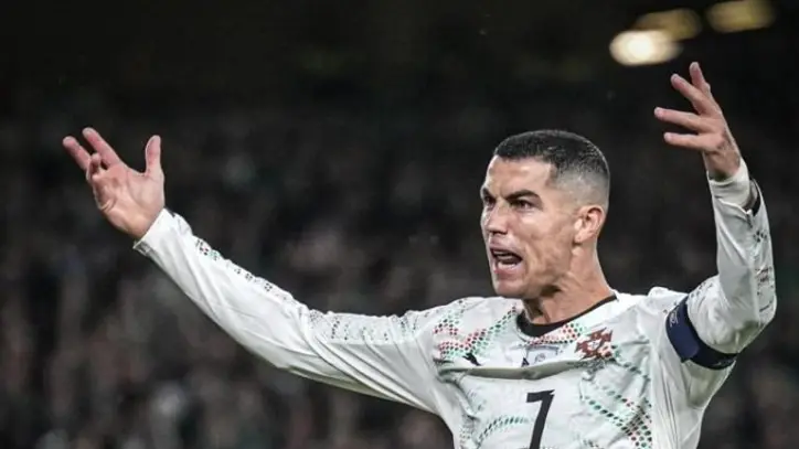رونالدو يوجه رسالة دعم لمنتخب البرتغال قبل مواجهة أرمينيا في ختام التصفيات