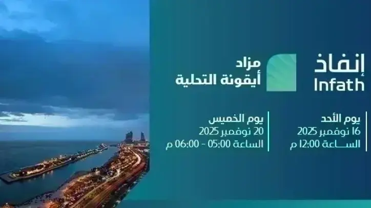 مزاد "أيقونة التحلية" يطرح 6 فرص عقارية مميزة في جدة