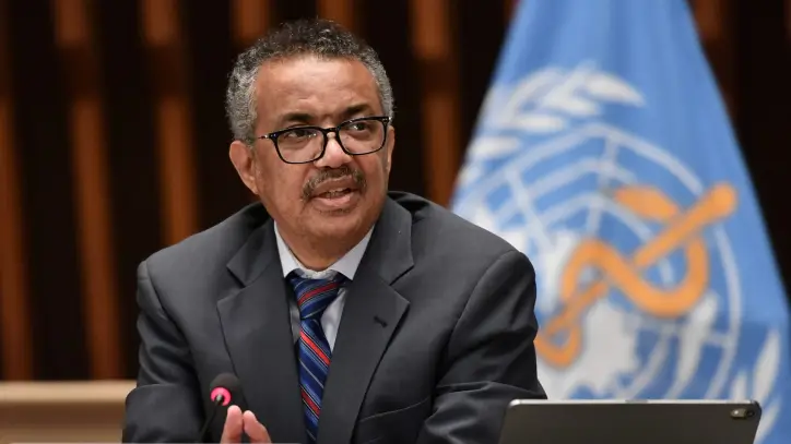 تيدروس يؤكد التزام الصحة العالمية بتحقيق اعلى مستوى صحي لجميع شعوب العالم