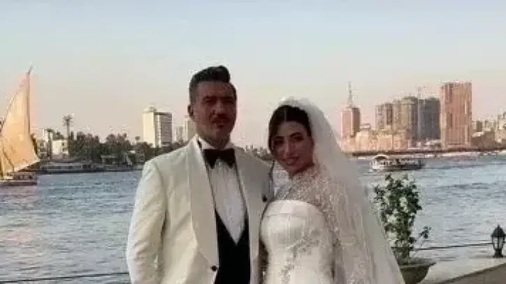 هايدي موسى تحتفل بزفافها على الإعلامي الرياضي محمد غانم في القلعة