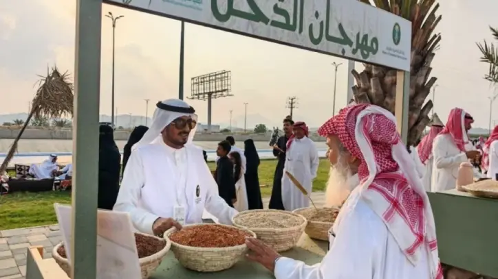 مهرجان الدخن الثالث في بارق يختتم فعالياته بإقبال واسع ودعم للمنتج المحلي