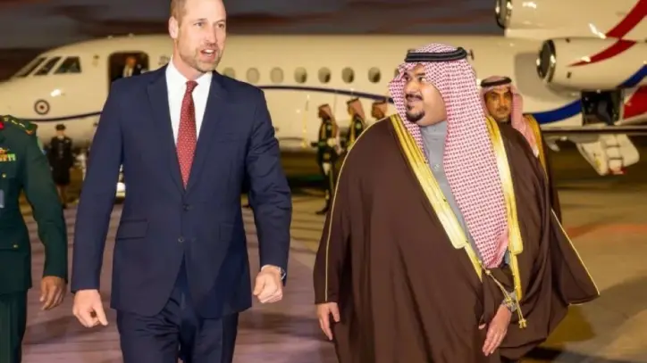 ولي عهد المملكة المتحدة يصل الرياض في زيارة رسمية