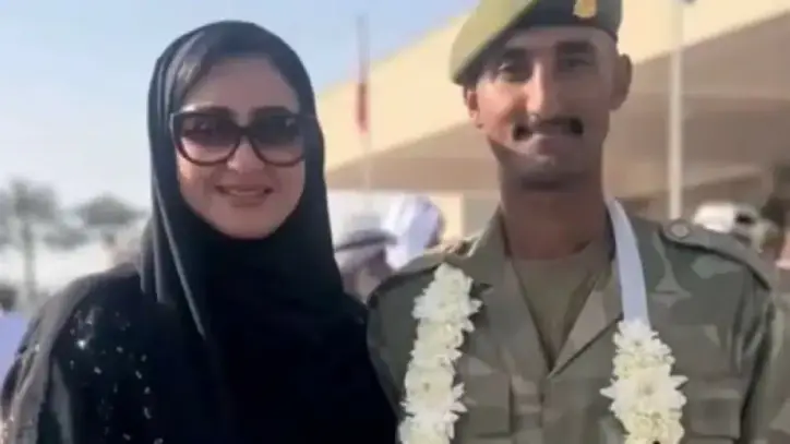هيفاء حسين تبكي فرحًا بتخرج ابنها سعد من الحرس الوطني وتوثق اللحظة عبر مواقع التواصل