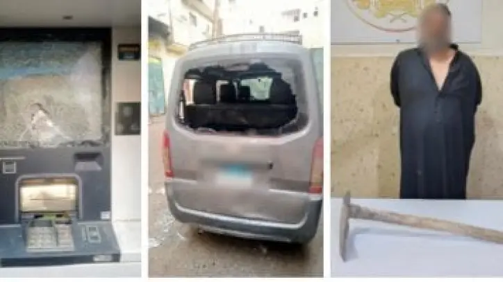 الداخلية تكشف ملابسات فيديو شخص عار يحطم سيارات بفاس في الشرقية