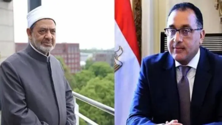 مدبولي يهنئ شيخ الأزهر بحلول شهر رمضان المعظم